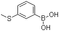structure of CAS# 128312-11-8, 3-(Methylthio)phenylboronic acid