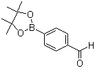 4-Formylphenylboronic acid pinacol cyclic ester  molecular structure (CAS 128376-64-7)