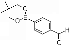 structure of CAS# 128376-65-8, 4-(5,5-Dimethyl-1,3,2-dioxaborolan-2-yl)benzaldehyde
