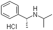 (R)-N-Isopropyl-1-phenylethylamine hydrochloride molecular structure (CAS 128593-72-6)