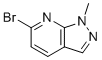 6-Bromo-1-methylpyrazolo[3,4-b]pyridine molecular structure (CAS 1289261-71-7)