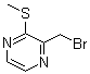 CAS 登录号：1289385-55-2, 2-(溴甲基)-3-(甲硫基)吡嗪