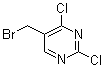 structure of CAS# 1289387-92-3, 5-(溴甲基)-2,4-二氯嘧啶
