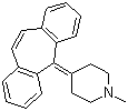 structure of CAS# 129-03-3, Cyproheptadine