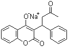 structure of CAS# 129-06-6, Warfarin sodium