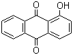 structure of CAS# 129-43-1, 1-Hydroxy anthraquinone