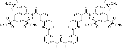 structure of CAS# 129-46-4, Suramin sodium