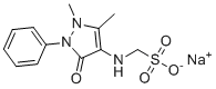 Sulfamidopyrine sodium molecular structure (CAS 129-89-5)