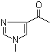 4-乙酰基-1-甲基-1H-咪唑分子结构 (CAS 129003-87-8)