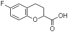 CAS # 129050-20-0, 6-Fluoro-3,4-dihydro-2H-1-benzopyran-2-carboxylic acid
