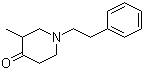 structure of CAS# 129164-39-2, 3-甲基-1-(2-苯基乙基)-4-哌啶酮
