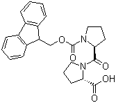 Fmoc-Pro-Pro-OH molecular structure (CAS 129223-22-9)