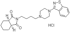 structure of CAS# 129273-38-7, Perospirone hydrochloride