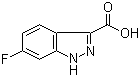 6-Fluoro-1H-indazole-3-carboxylic acid molecular structure (CAS 129295-30-3)