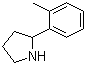 structure of CAS# 129540-23-4, 2-(2-Methylphenyl)pyrrolidine