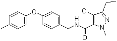 structure of CAS# 129558-76-5, Tolfenpyrad