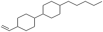 structure of CAS# 129738-34-7, trans,trans-4-Pentyl-4'-vinylbicyclohexyl