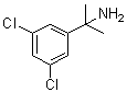 structure of CAS# 129960-45-8, 3,5-二氯-alpha,alpha-二甲基苯甲胺