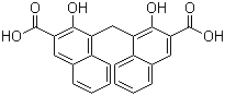 帕莫酸分子结构 (CAS 130-85-8)