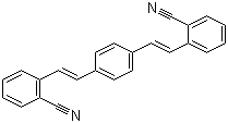 structure of CAS# 13001-39-3, 1,4-Bis(2-cyanostyryl)benzene
