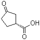 structure of CAS# 13012-38-9, (1R)-3-氧代环戊烷羧酸