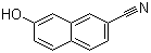 7-Cyano-2-naphthol molecular structure (CAS 130200-58-7)