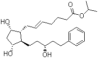 structure of CAS# 130209-82-4, Latanoprost