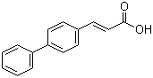 4-Phenylcinnamic acid molecular structure (CAS 13026-23-8)