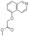 CAS 登录号：130292-81-8, (5-异喹啉基氧基)乙酸甲酯