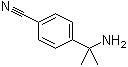 structure of CAS# 130416-46-5, 2-(4-Cyanophenyl)-2-aminopropane