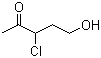 3-Chloro-4-oxo-1-pentanol molecular structure (CAS 13045-13-1)