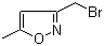 3-(溴甲基)-5-甲基异恶唑分子结构 (CAS 130628-75-0)