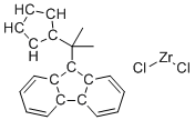 CAS # 130638-44-7, Isopropylidene(cyclopentadienyl-9-fluorenyl) zirconium dichloride