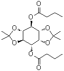 CAS 登录号：1307298-34-5, 1,2:4,5-二-O-(1-甲基亚乙基)-D-myo-肌醇 3,6-二丁酸酯