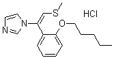 structure of CAS# 130773-02-3, Neticonazole hydrochloride