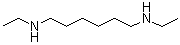 structure of CAS# 13093-05-5, N,N'-Diethylhexylenediamine