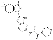 structure of CAS# 1309784-09-5, ITK inhibitor 2