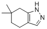 structure of CAS# 1309788-49-5, 6,6-Dimethyl-4,5,6,7-tetrahydro-1H-indazole