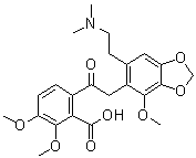 Narceine molecular structure (CAS 131-28-2)