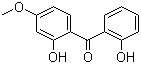 structure of CAS# 131-53-3, 2,2'-Dihydroxy-4-methoxybenzophenone