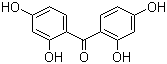 structure of CAS# 131-55-5, 2,2',4,4'-四羟基二苯甲酮