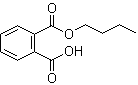 1,2-Benzenedicarboxylic acid monobutyl ester molecular structure (CAS 131-70-4)