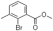 structure of CAS# 131001-86-0, 2-溴-3-甲基苯甲酸甲酯