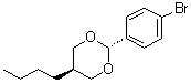 trans-2-(4-Bromophenyl)-5-butyl-1,3-dioxane molecular structure (CAS 1310048-86-2)
