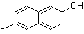 6-Fluoro-2-naphthol molecular structure (CAS 13101-83-2)