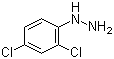 2,4-Dichlorophenylhydrazine molecular structure (CAS 13123-92-7)