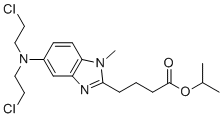structure of CAS# 1313020-25-5, Bendamustine Isopropyl Ester