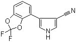 structure of CAS# 131341-86-1, 咯菌腈