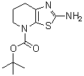 structure of CAS# 1313712-23-0, 2-Amino-6,7-dihydrothiazolo[5,4-b]pyridine-4(5H)-carboxylic acid 1,1-dimethylethyl ester