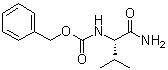 structure of CAS# 13139-28-1, Benzyloxycarbonyl-L-valinamide